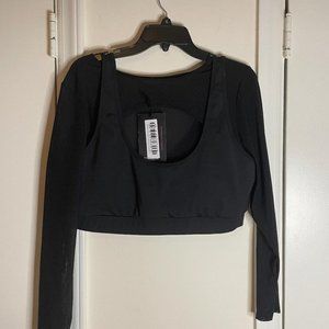 Rebdolls "Icon" Mesh Long Sleeve Sports Bra - 1X